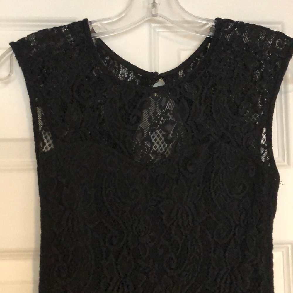 Black Lace Dress